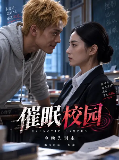催眠校园短剧海报