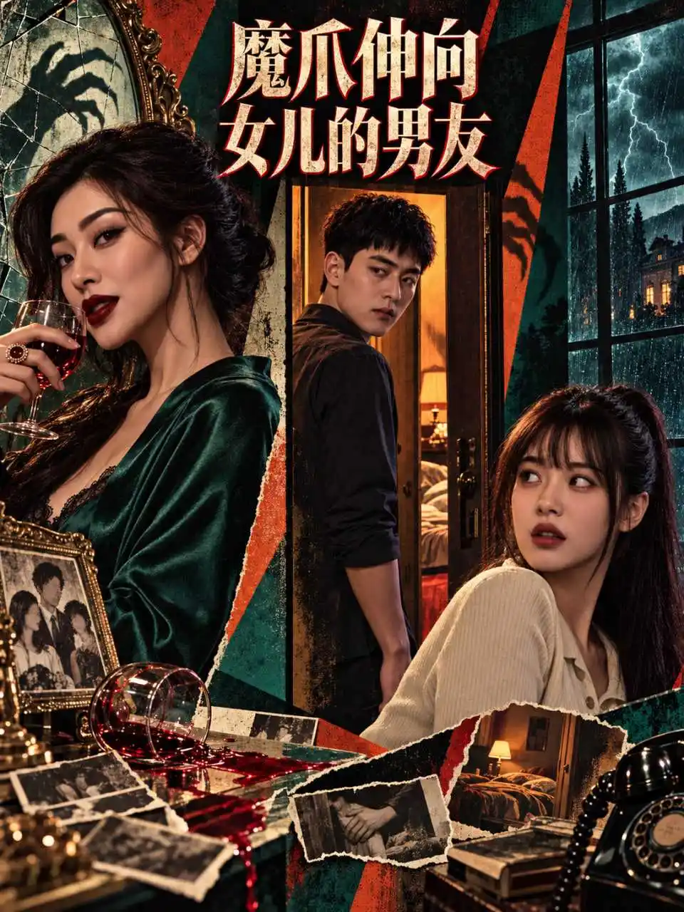 魔爪伸向女儿的朋友短剧海报